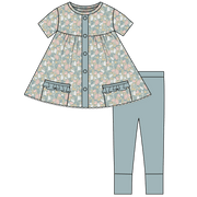 Harper Bamboo Short Sleeve Tunic + Legging Set (pre-order)