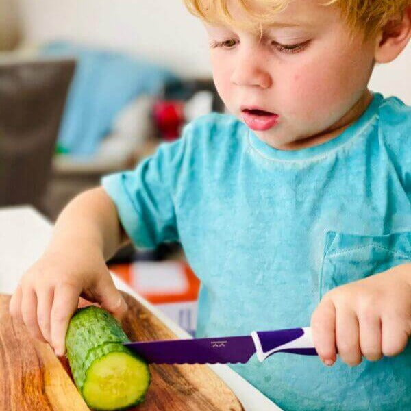 Kiddikutter Training Knife For Children 3+ (more Colors Available!)