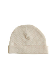 Ecru Pointelle Lune Hat