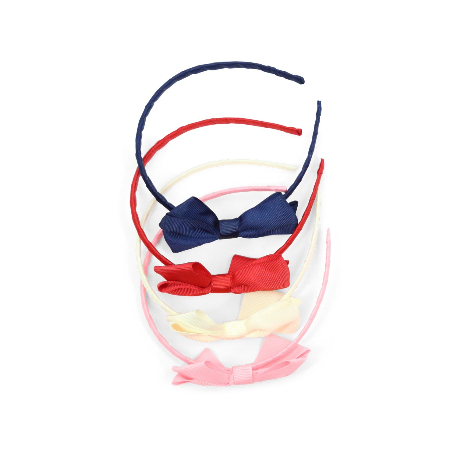 Grosgrain Bow Headband (navy)