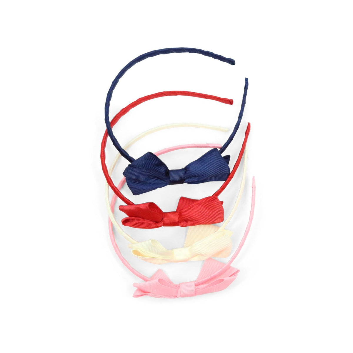 Grosgrain Bow Headband (red)