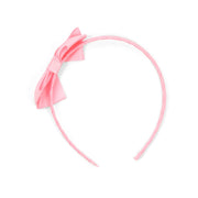 Grosgrain Bow Headband (pink)