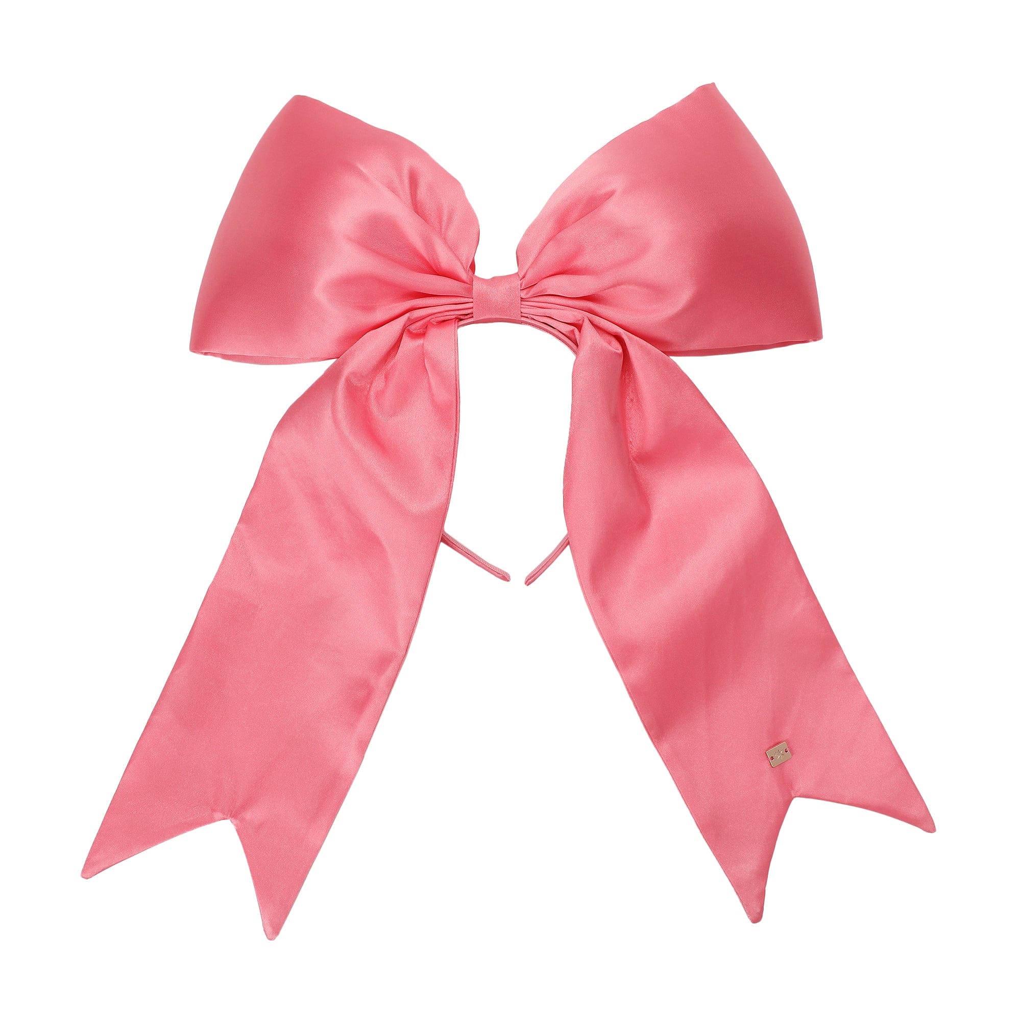 Pink Jumbo Bow Headband (single Or Set Of 4)