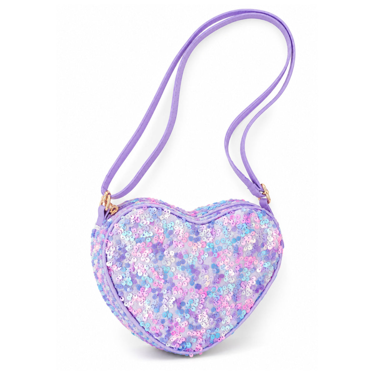 Mermaid Sparkle Heart Purse
