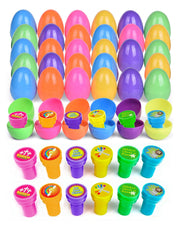 Easter Eggs With He Lives Stampers - 36 Pack