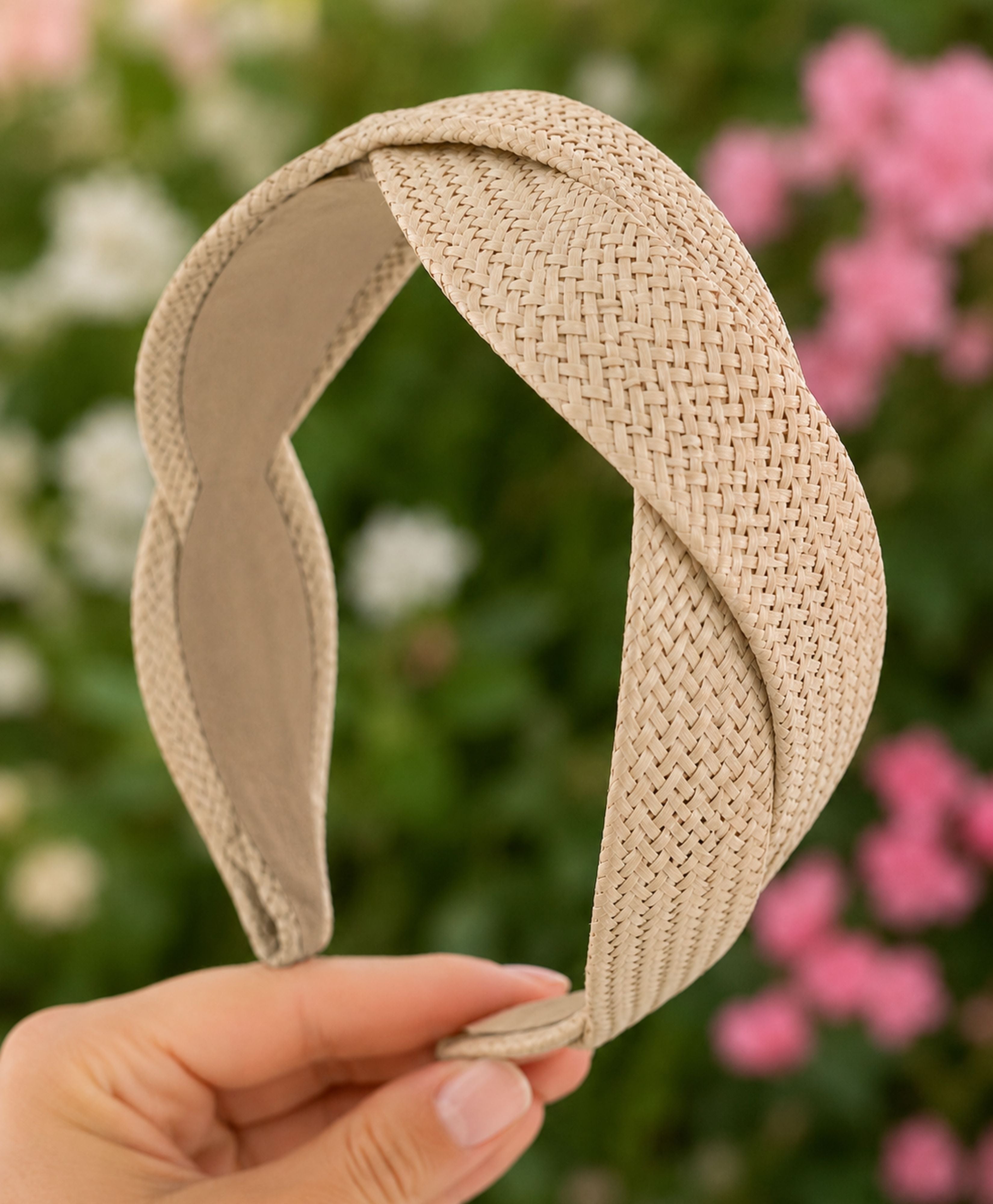 Seaside Waves Headband In Natural