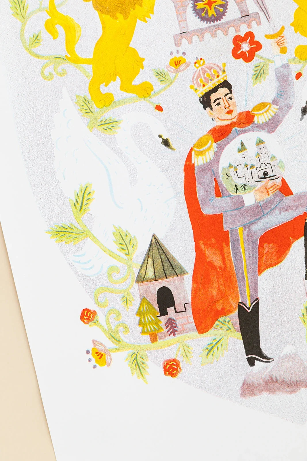 King Ludwig Ii Risograph Print