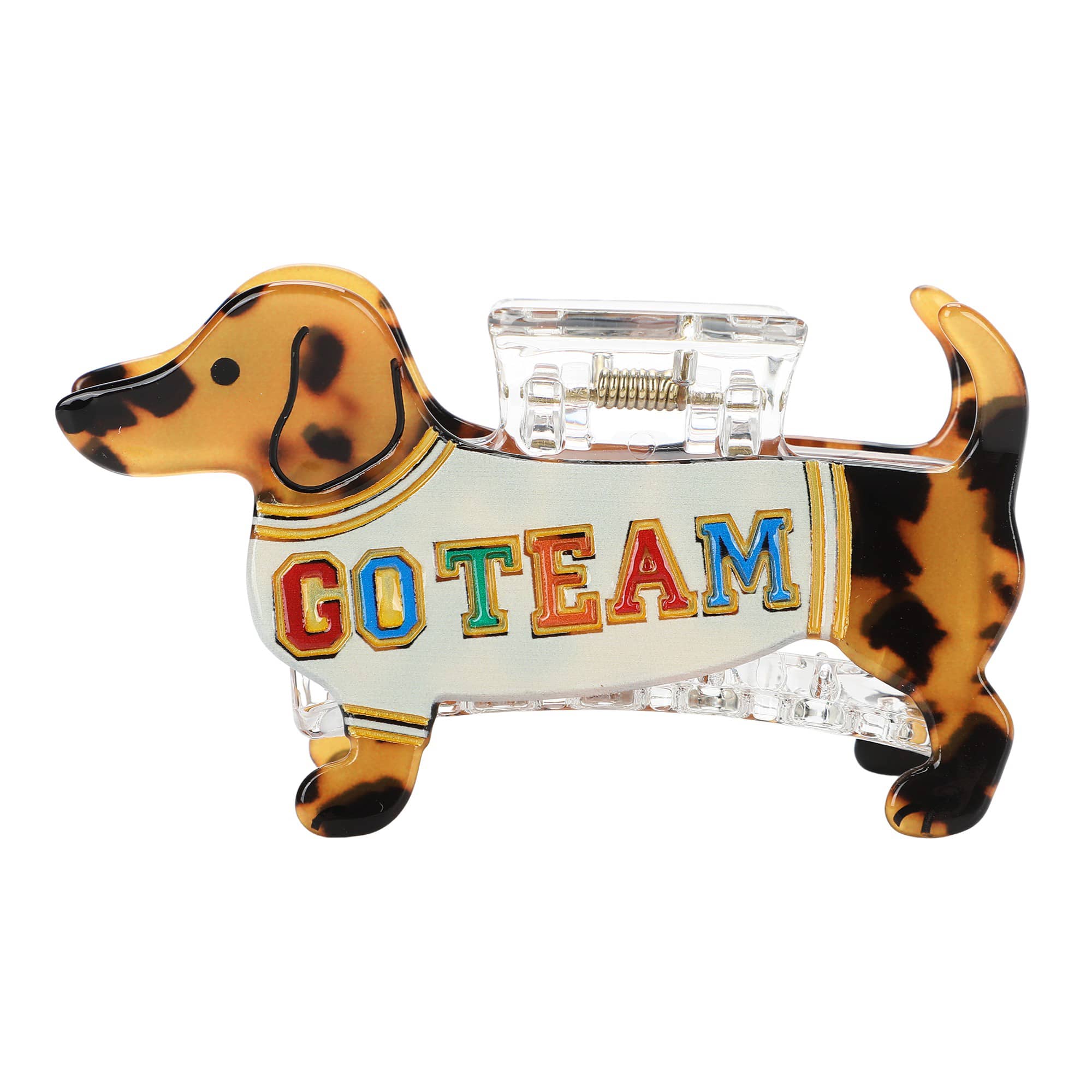 "tail-gate Time" Game Day Hair Claw Clip