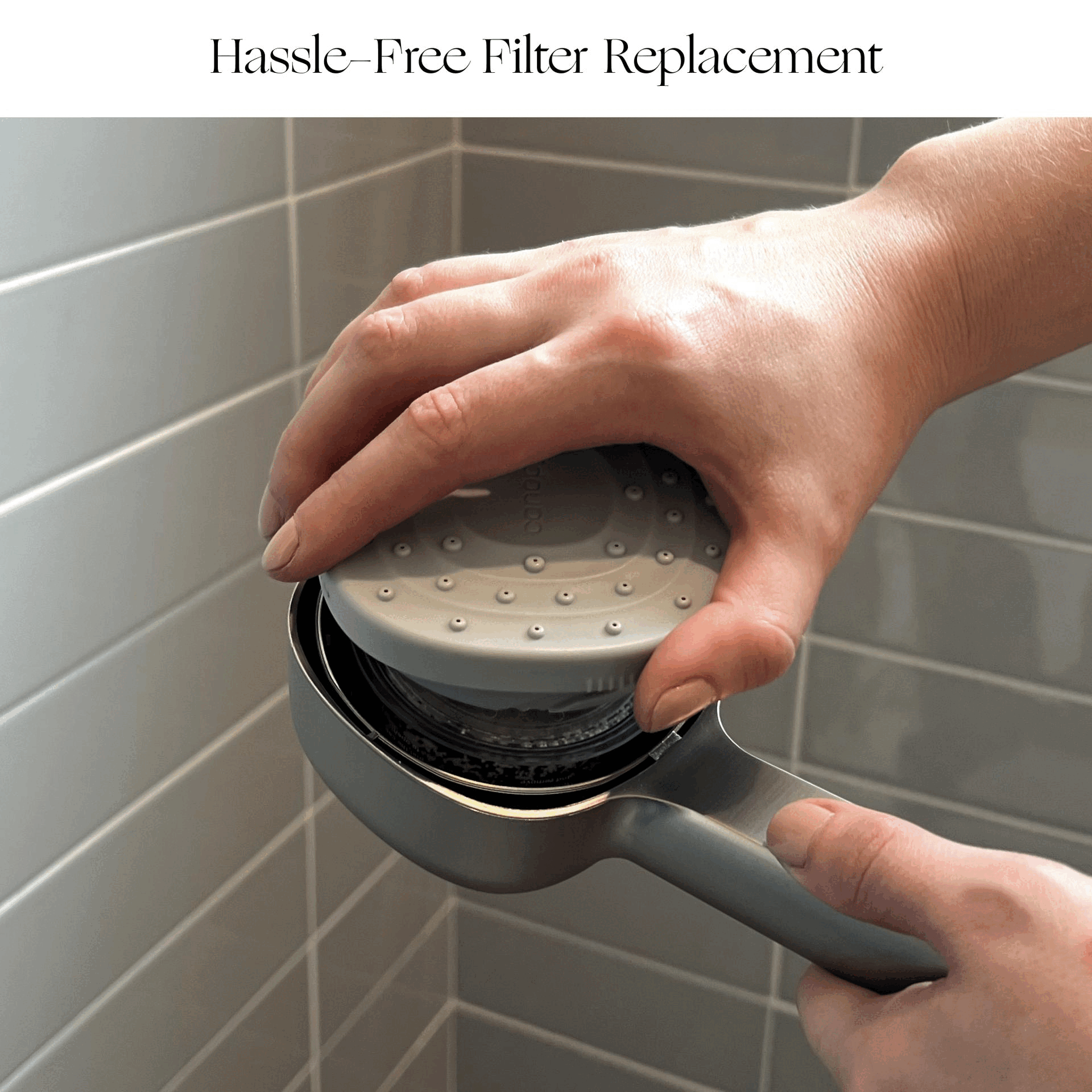 Handheld Filtered Showerhead