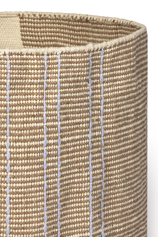 Handloom Basket Jacaranda