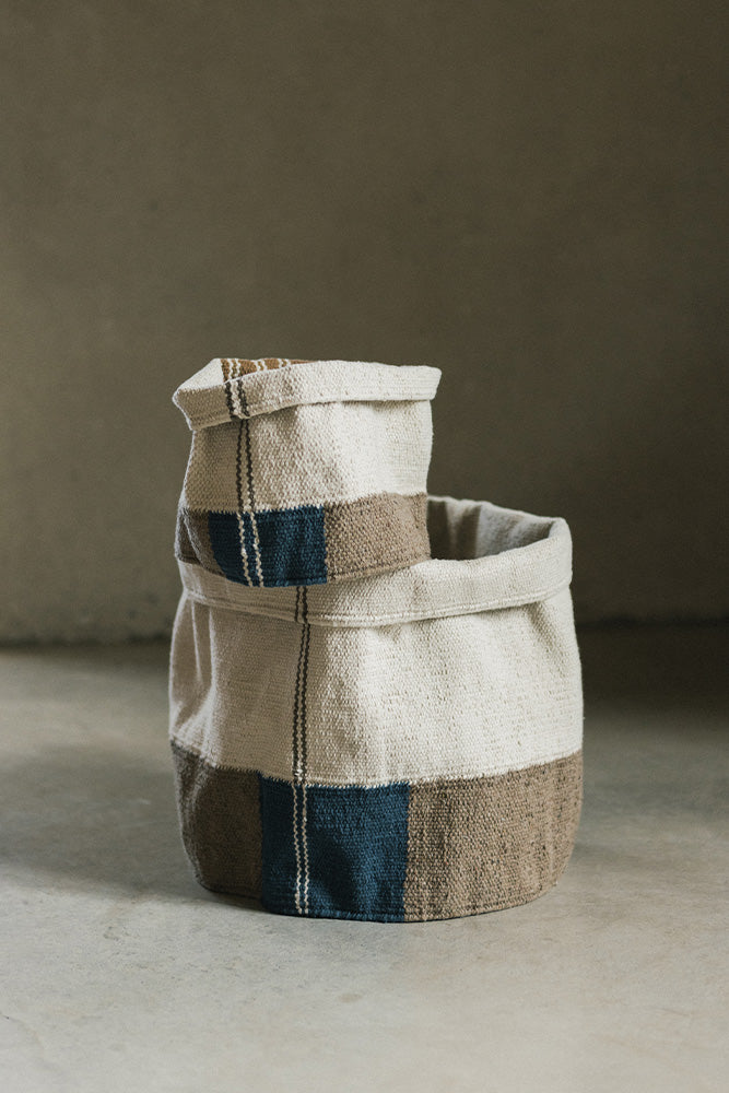 Handloom Mini Basket Nopal