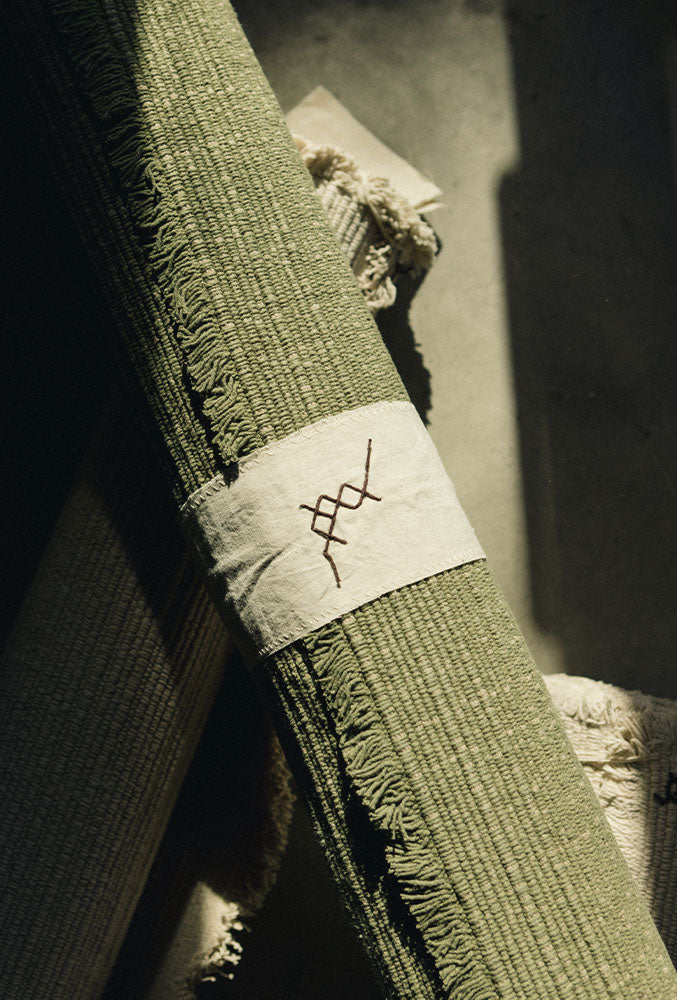 Handloom Area Rug Kaki