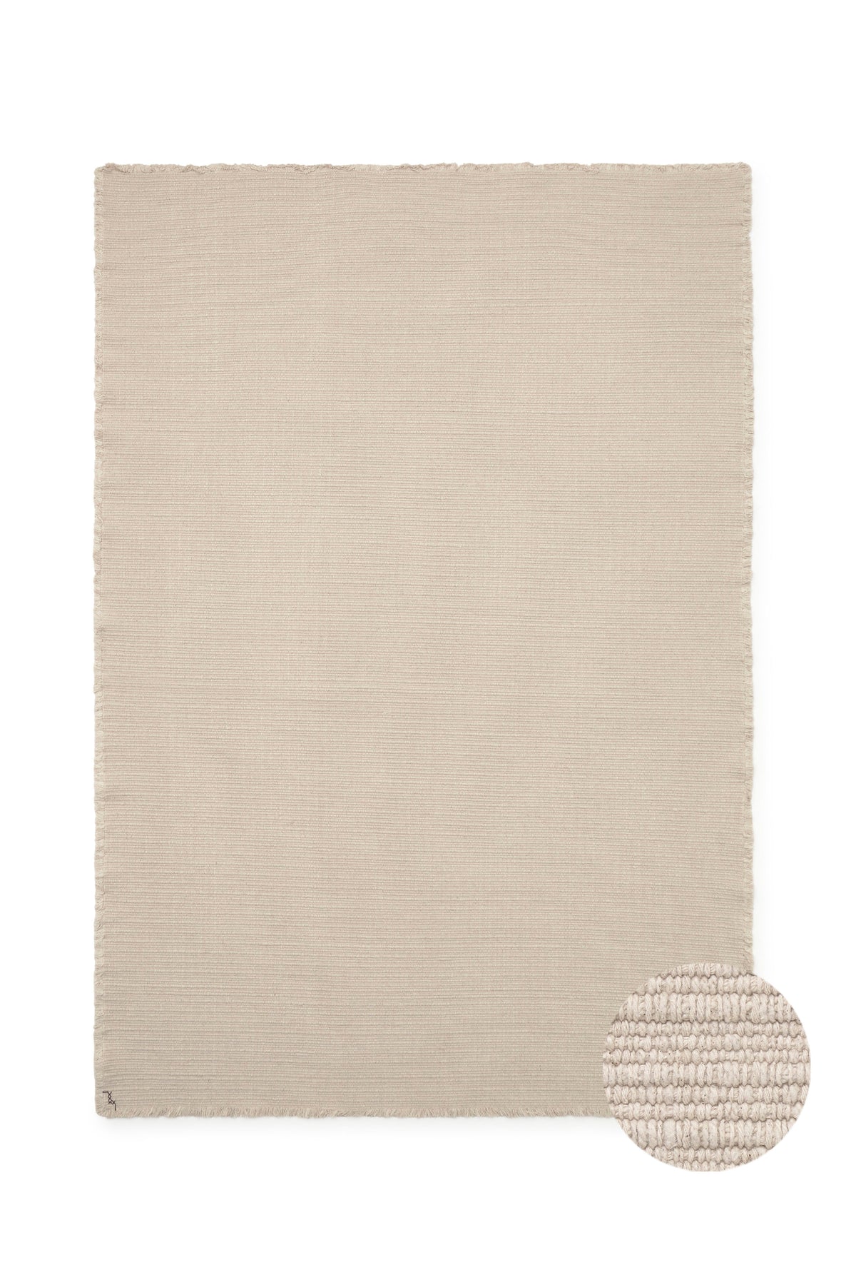 Handloom Area Rug Natural