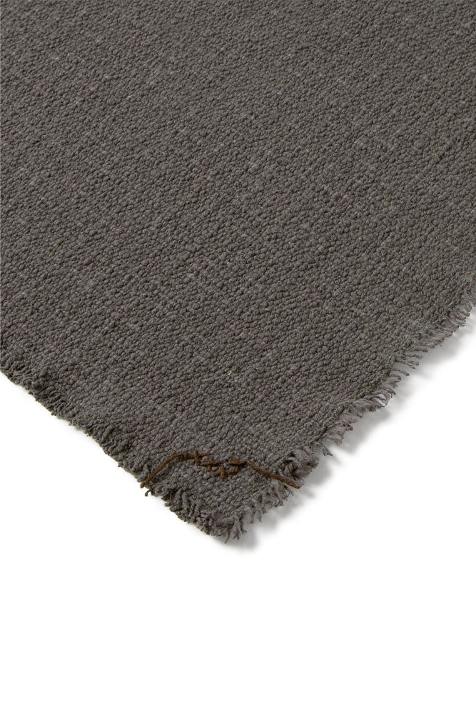 Handloom Placemats Dark Grey (set Of 4)