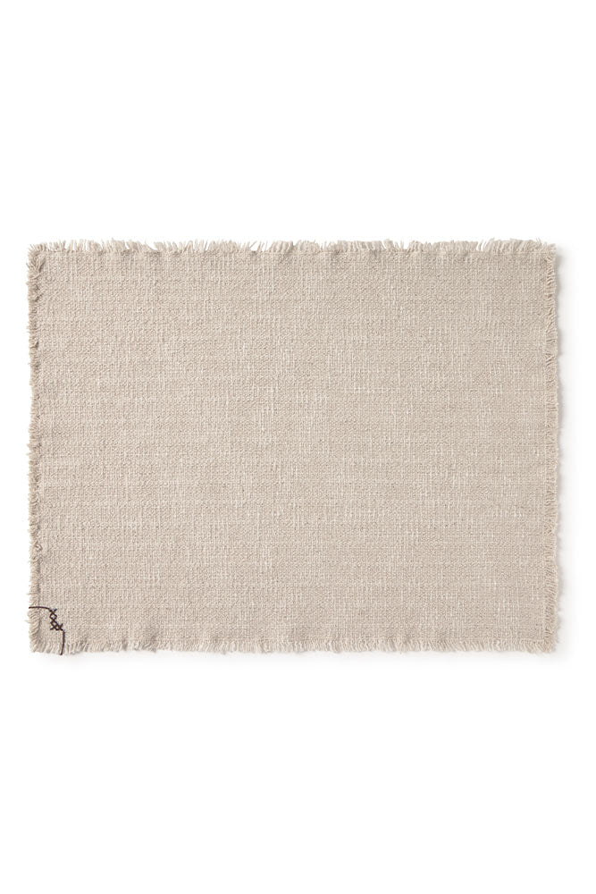Handloom Placemats Natural (set Of 4)