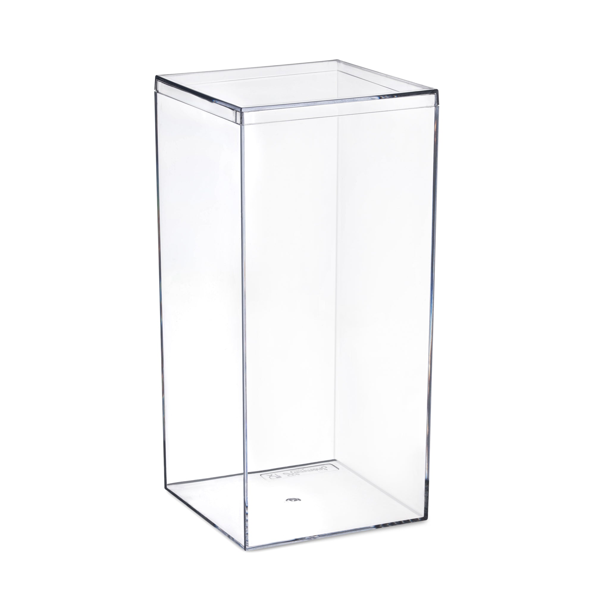 Clear Acrylic Boxes 4"x4"x8" 3 Pack