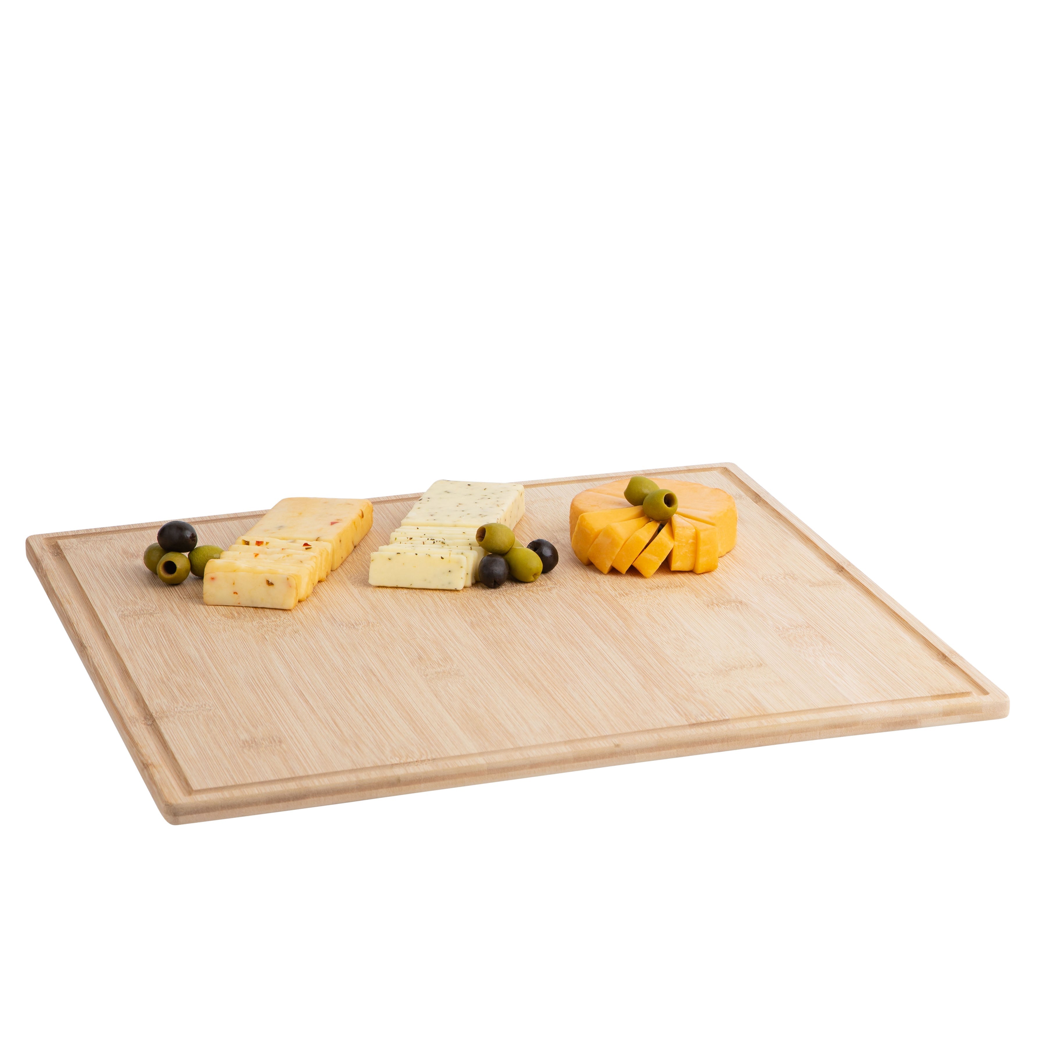 Bamboo Cutting Board Tray  Eco Friendly Kitchen Gadget  Wooden Serving Trays For Meat, Vegetables, Cheese And Charcuterie Board  2 Pack Of Bamboo Cutting Boards For Home And Kitchen Essentials