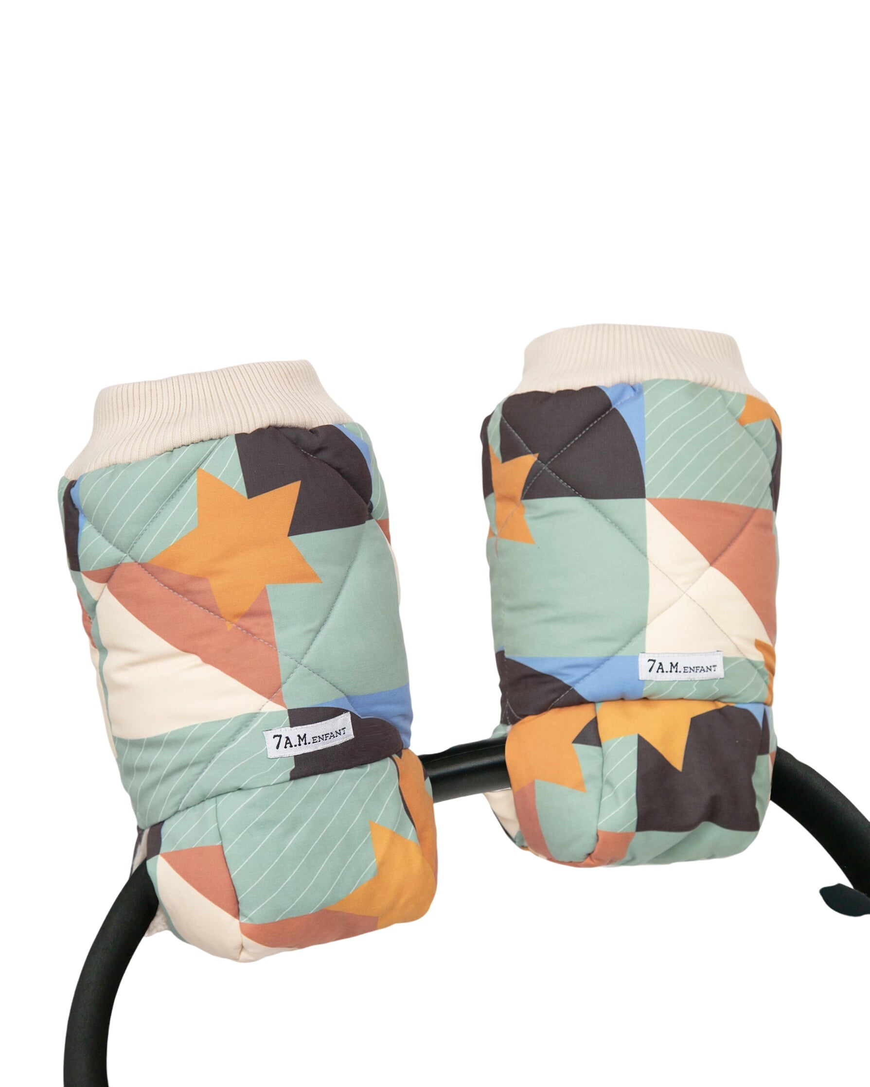 Warmmuffs - Benji Prints Sherpa