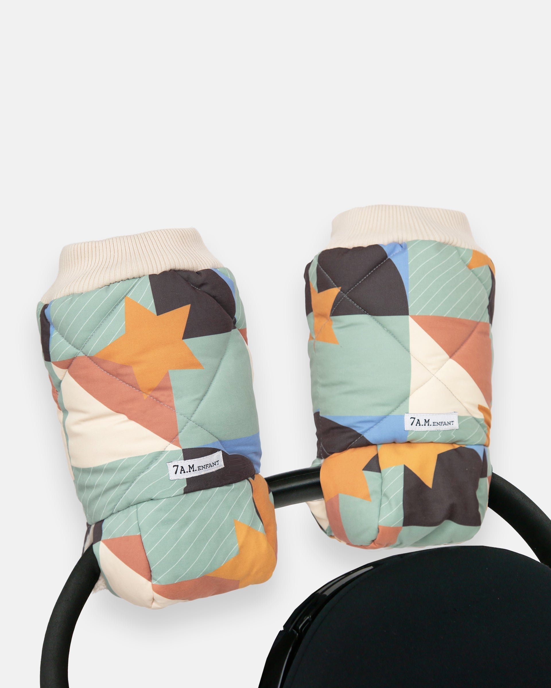 Warmmuffs - Benji Prints Sherpa