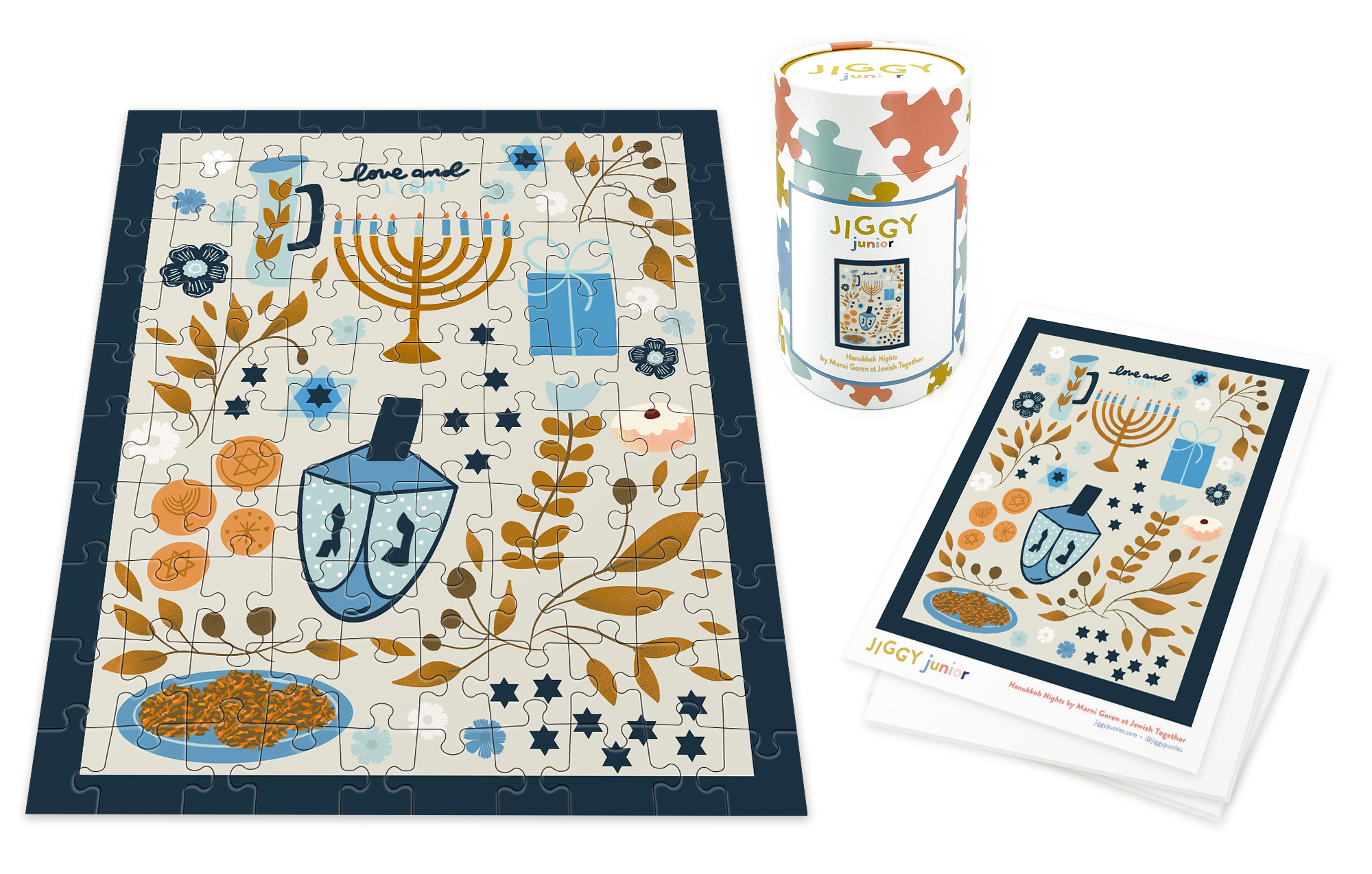 Jiggy Junior, Hanukkah Nights By Marni Goren