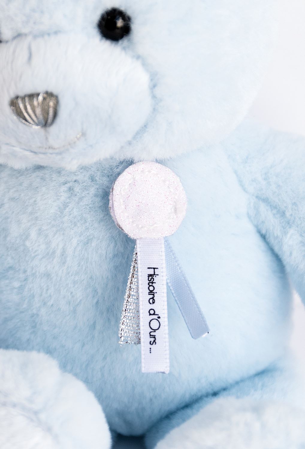 Histoire D'ours Teddy Bear Charms Sky Blue