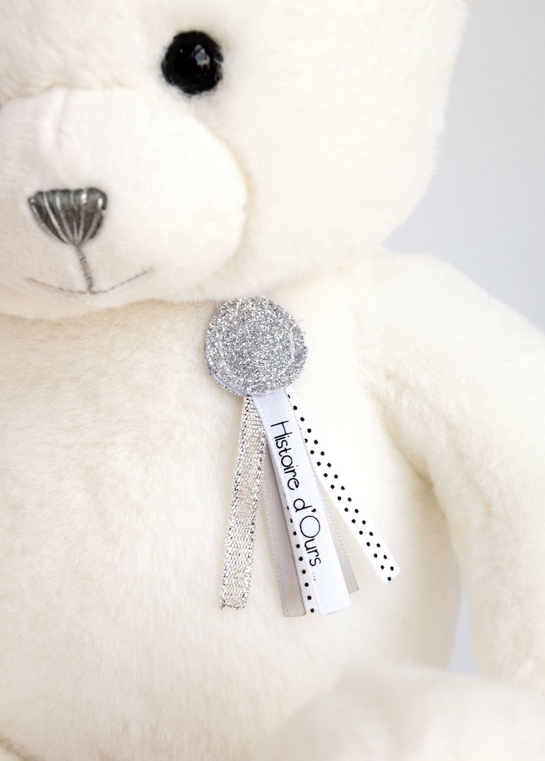 Histoire D'ours Teddy Bear Charms White