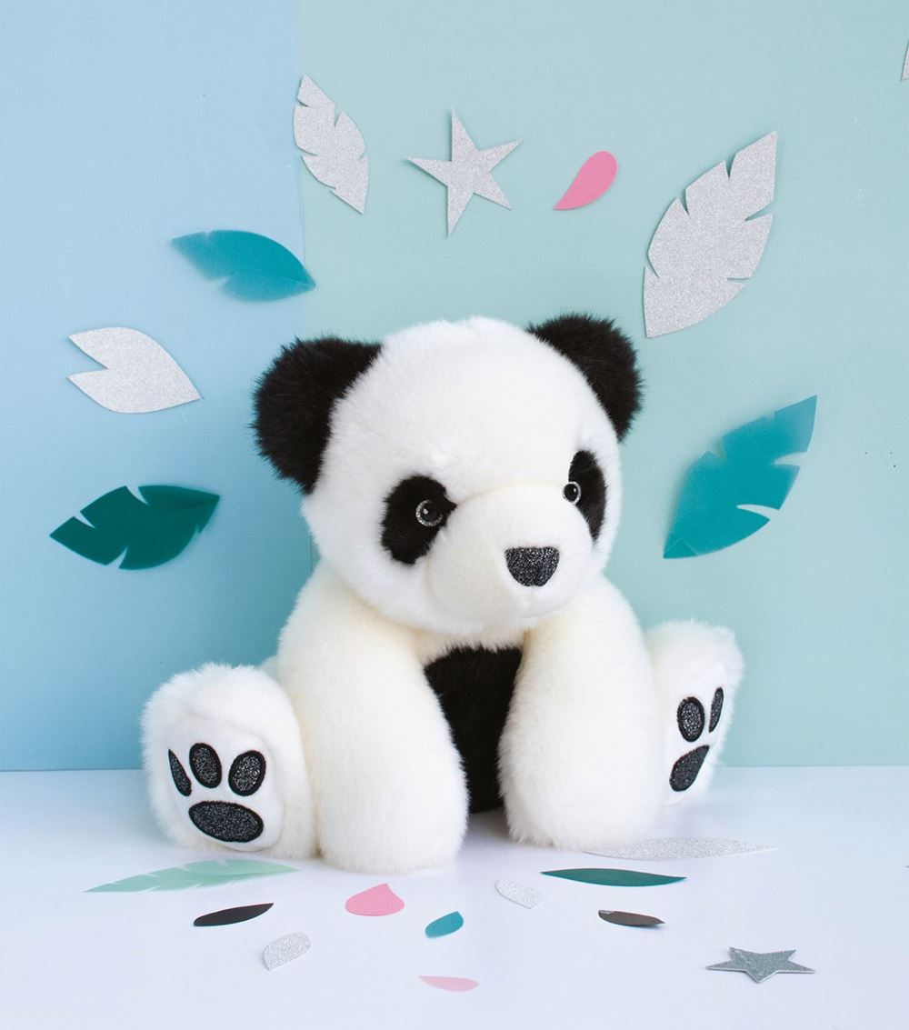 Histoire D'ours White Panda Plush