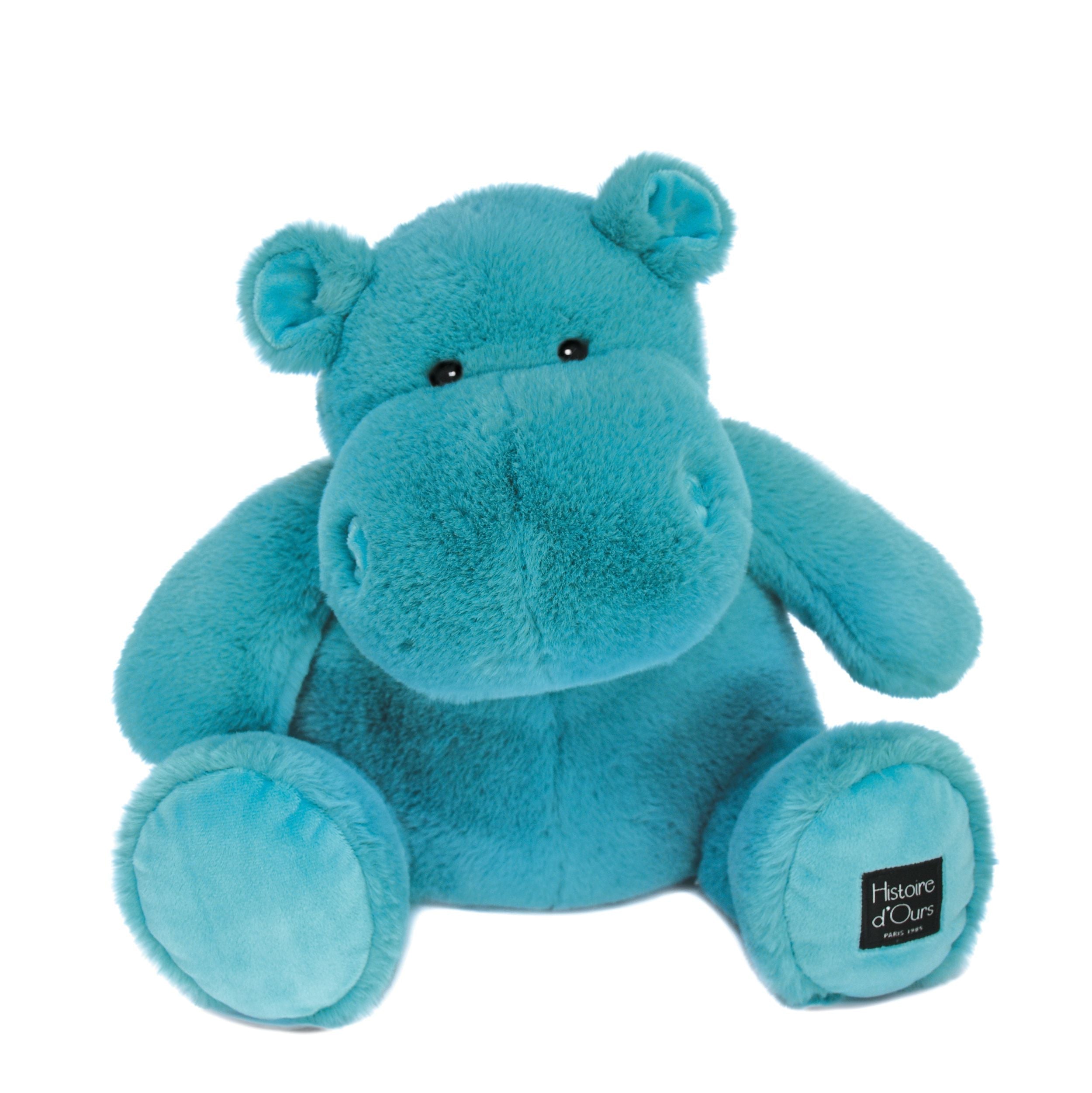 Histoire D’ours Hip United: Emerald Green Hippo Plush