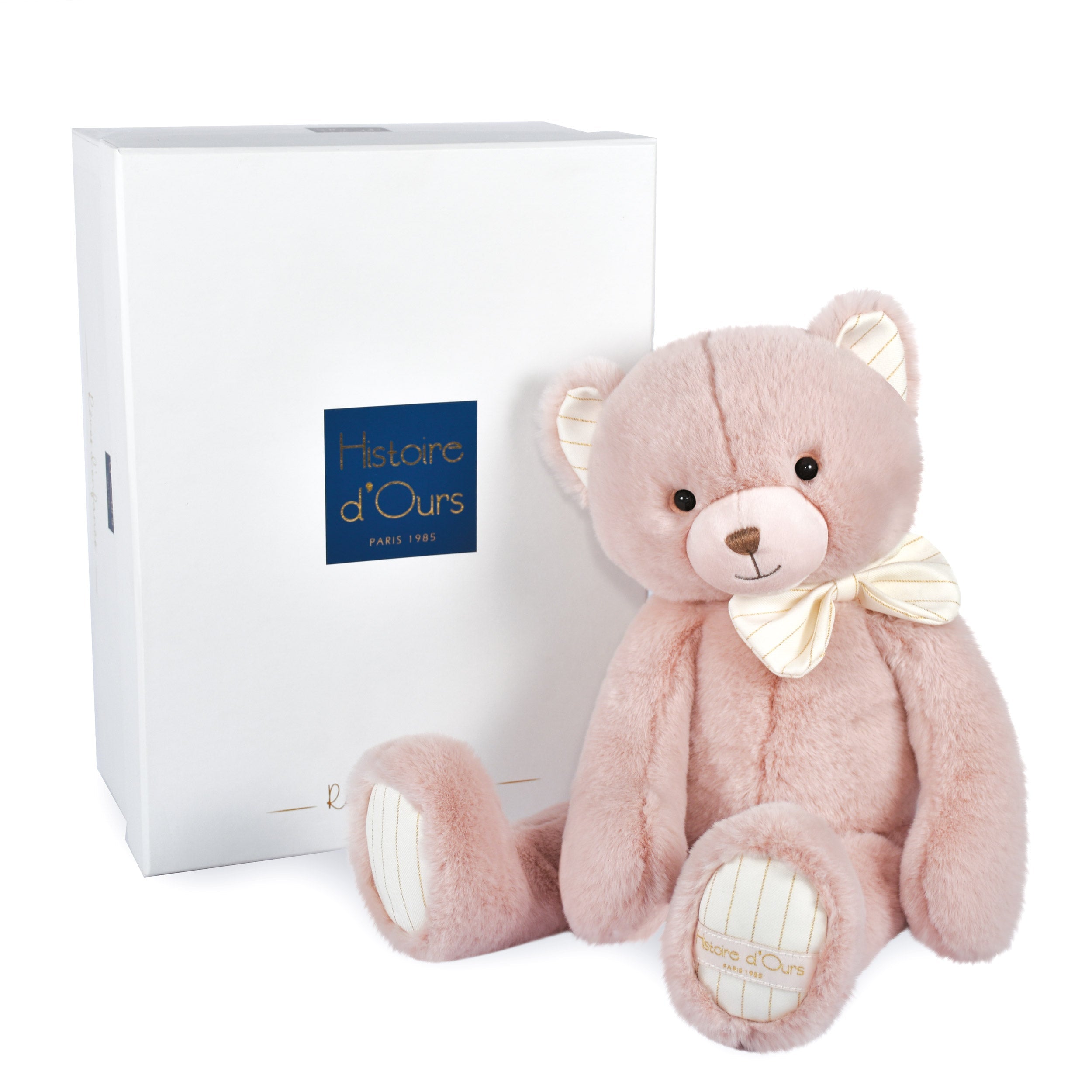 Histoire D’ours Preppy Chic: Pink Bear