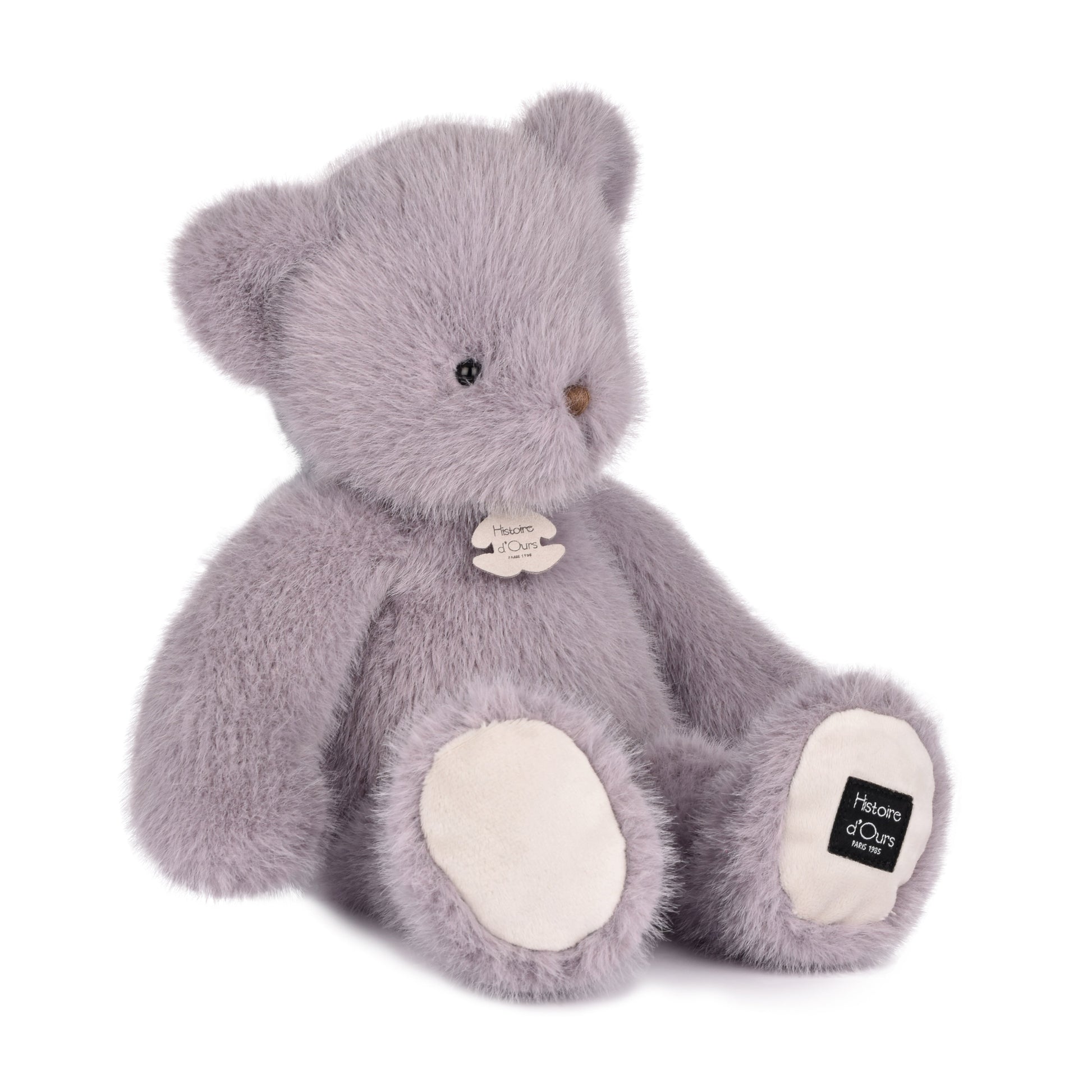 Histoire D’ours Clementine Bear Grey Lavender