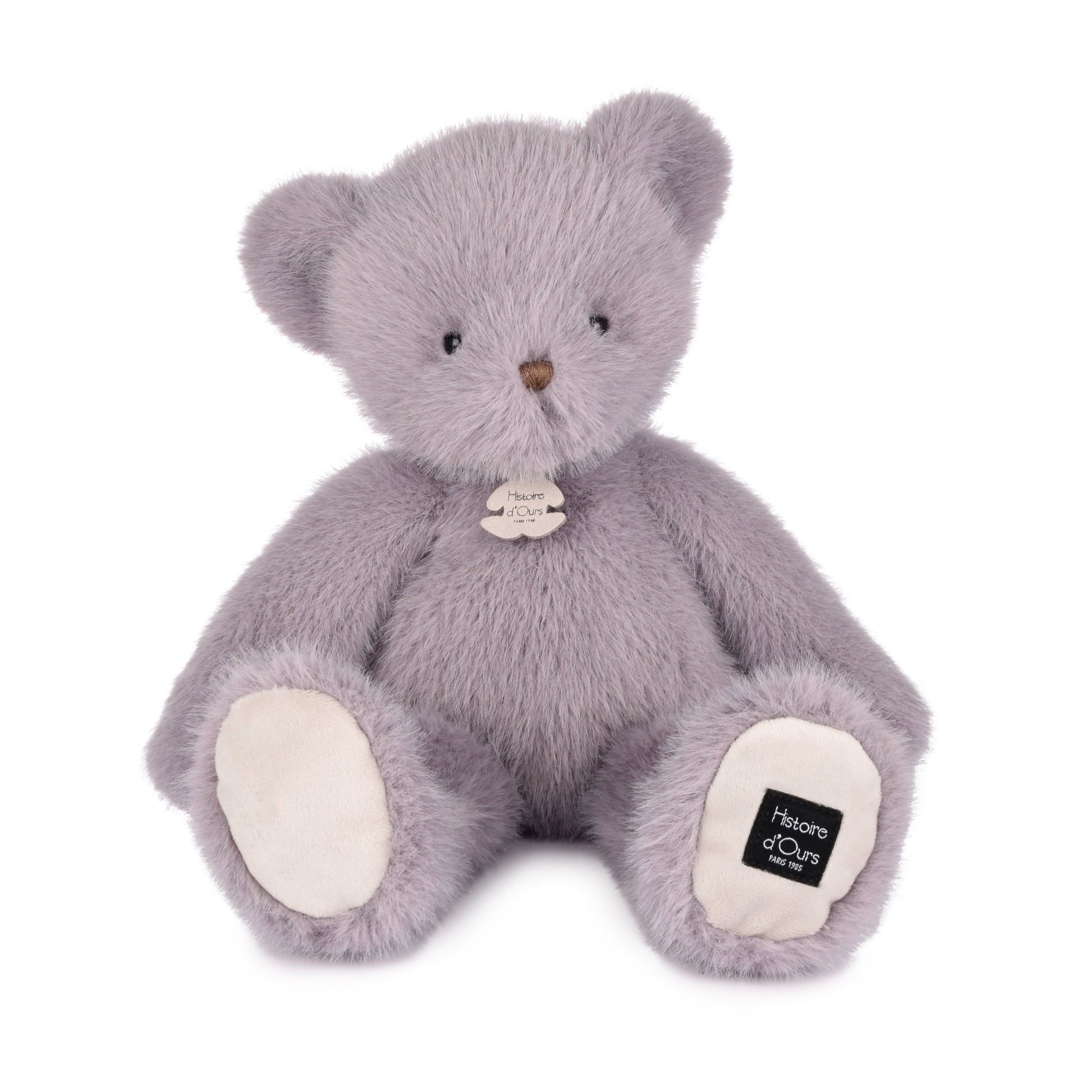 Histoire D’ours Clementine Bear Grey Lavender
