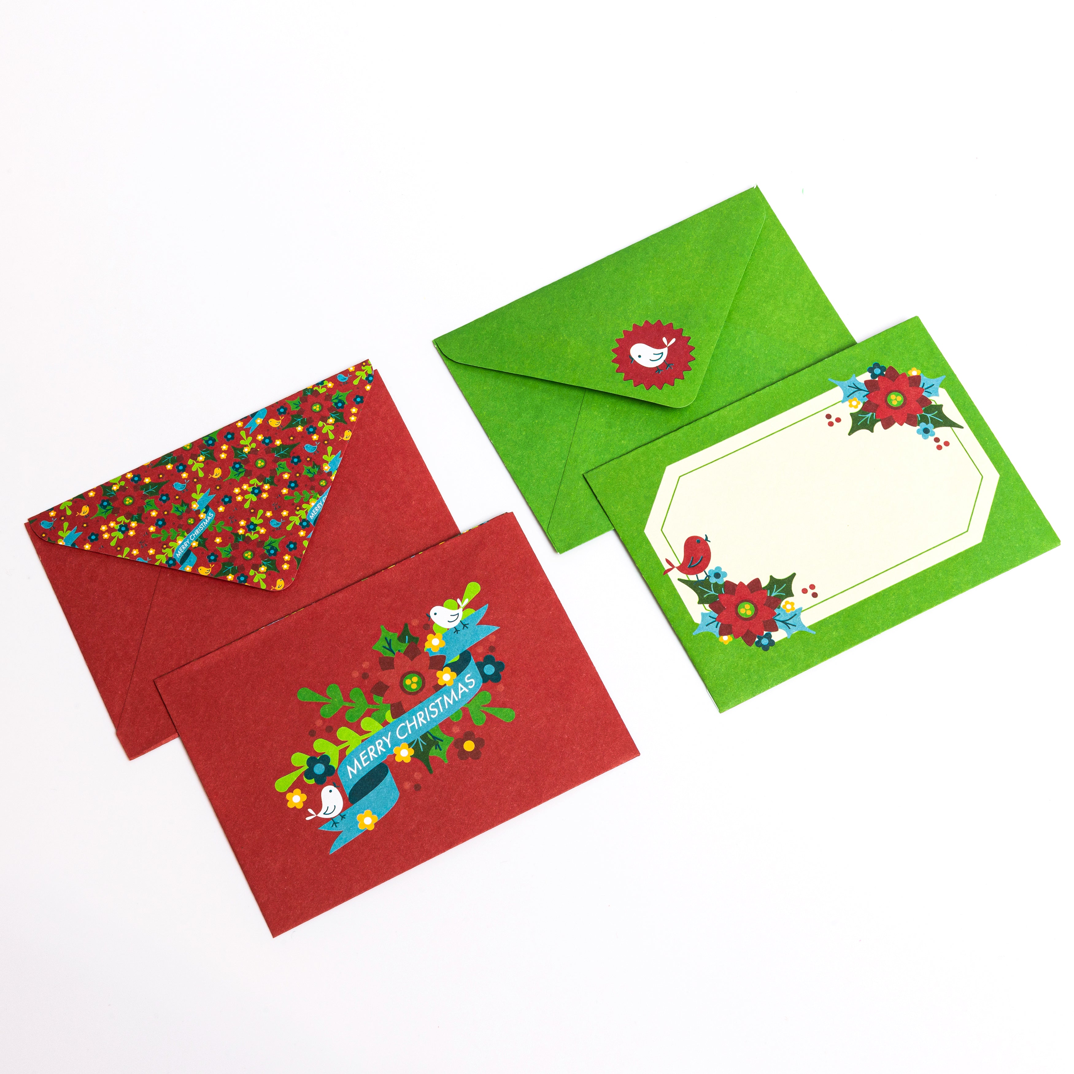 Traditional Holiday 10 Pk Mini Envelopes Everett Rd. By Cathe Holden