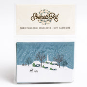 Winter Wonderland 10 Pk Mini Envelopes Everett Rd. By Cathe Holden