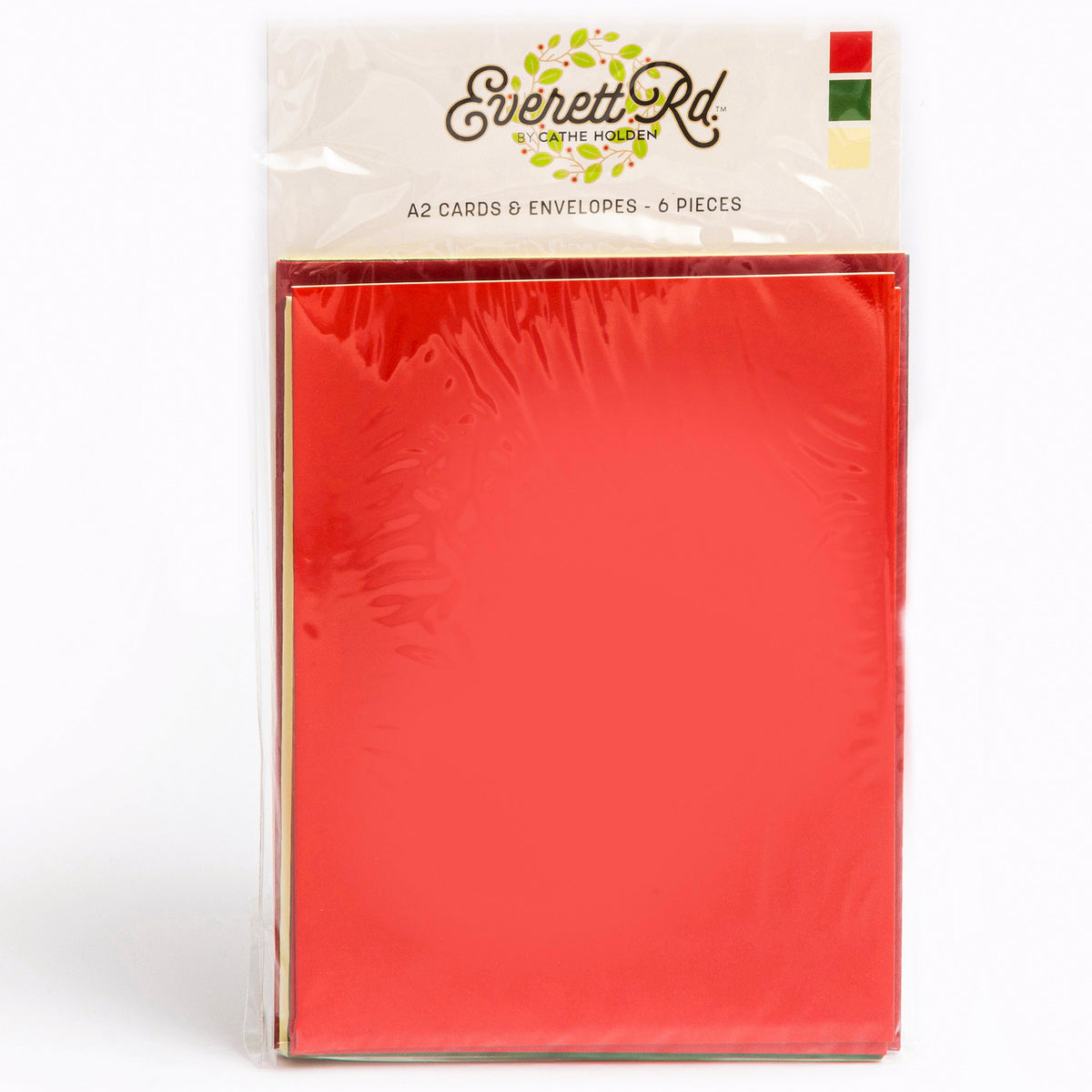 Traditional Holiday Cards And Envelopes 6pk Everett Rd. By Cathe Holden