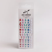 Bow & Arrough™ Holiday Candy Colored Icons Puffy Stickers