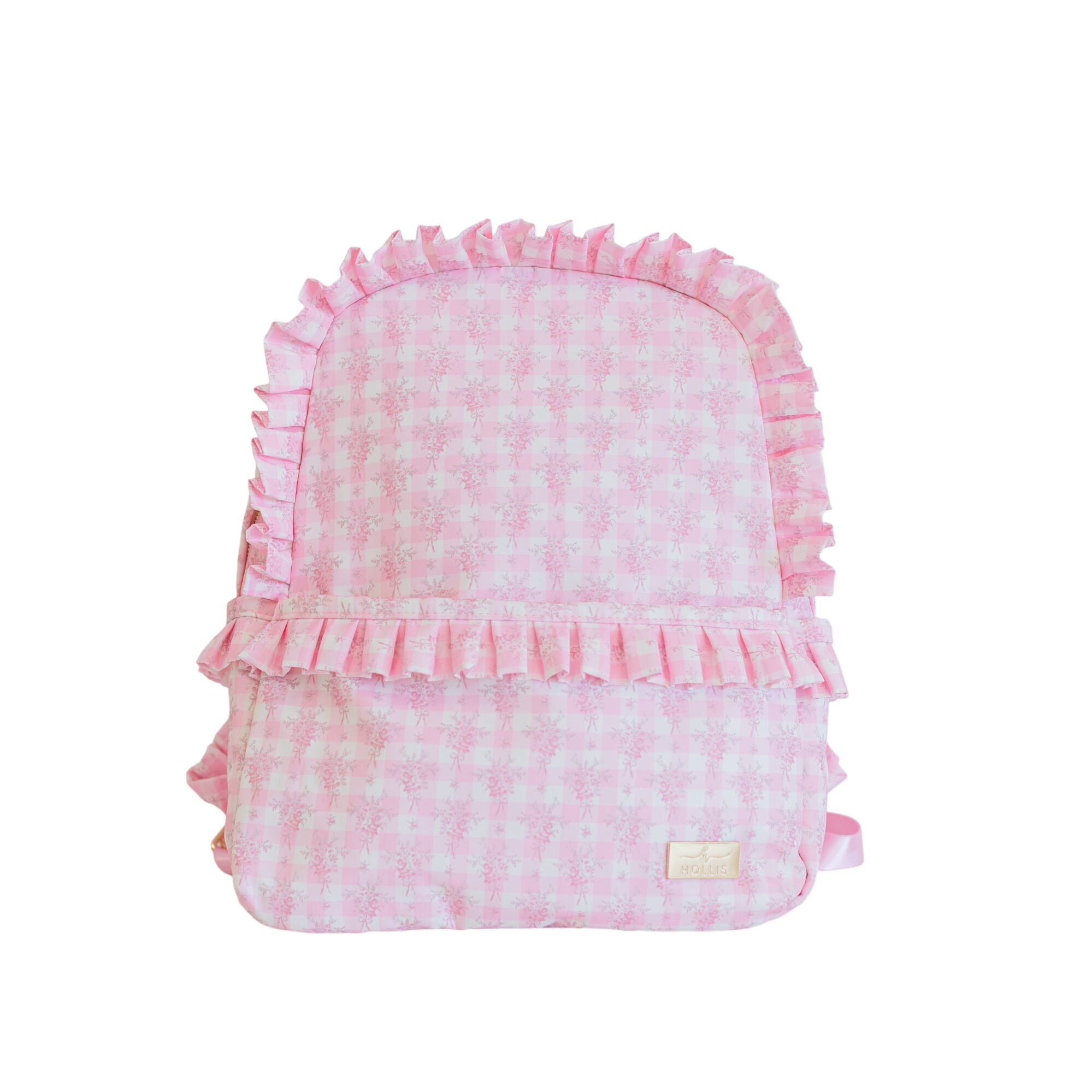 Ruffled Nylon Backpack