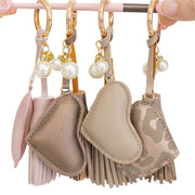 Dusti Rose Heart Keychain