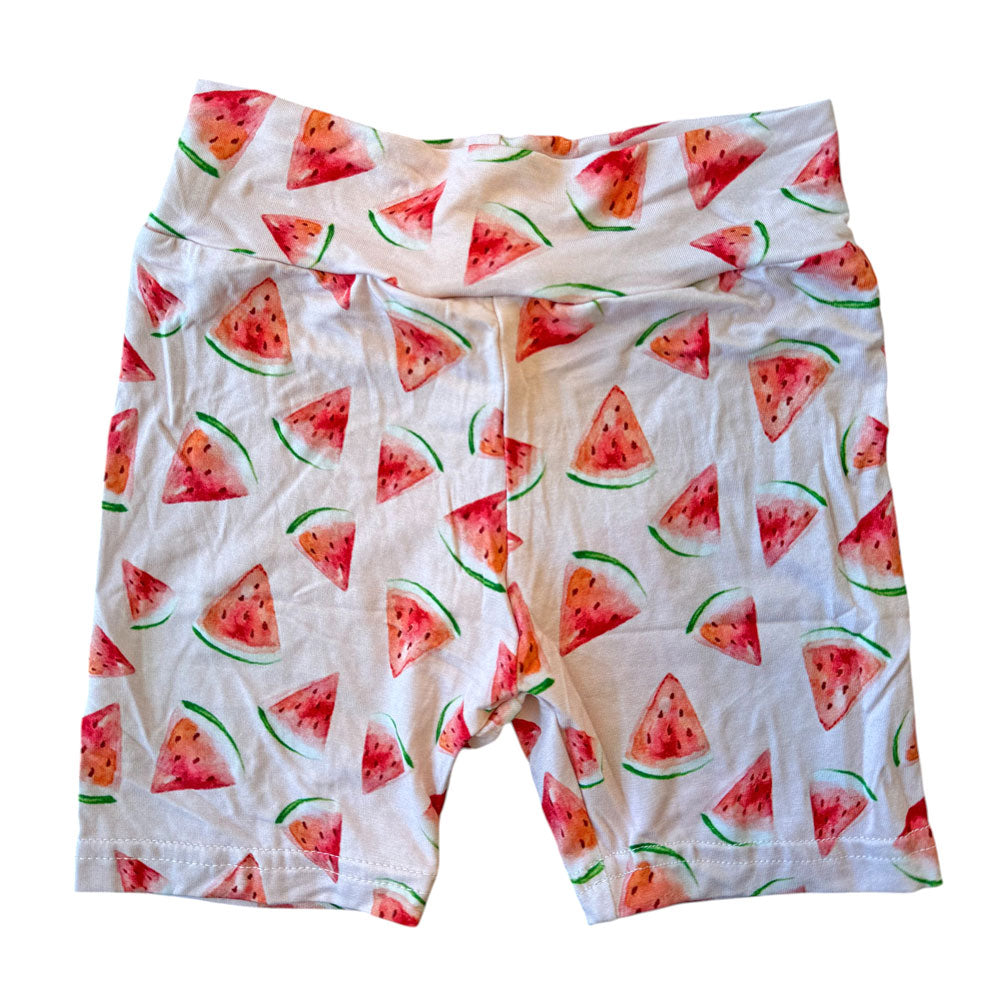 Hollyrose Watermelons Bamboo Kids Biker Short