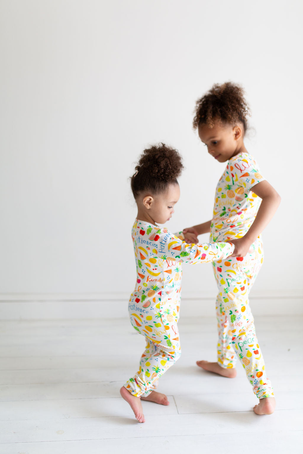 Fruit Of The Spirit Pj Short Sleeve & Pants Set Bamboo
