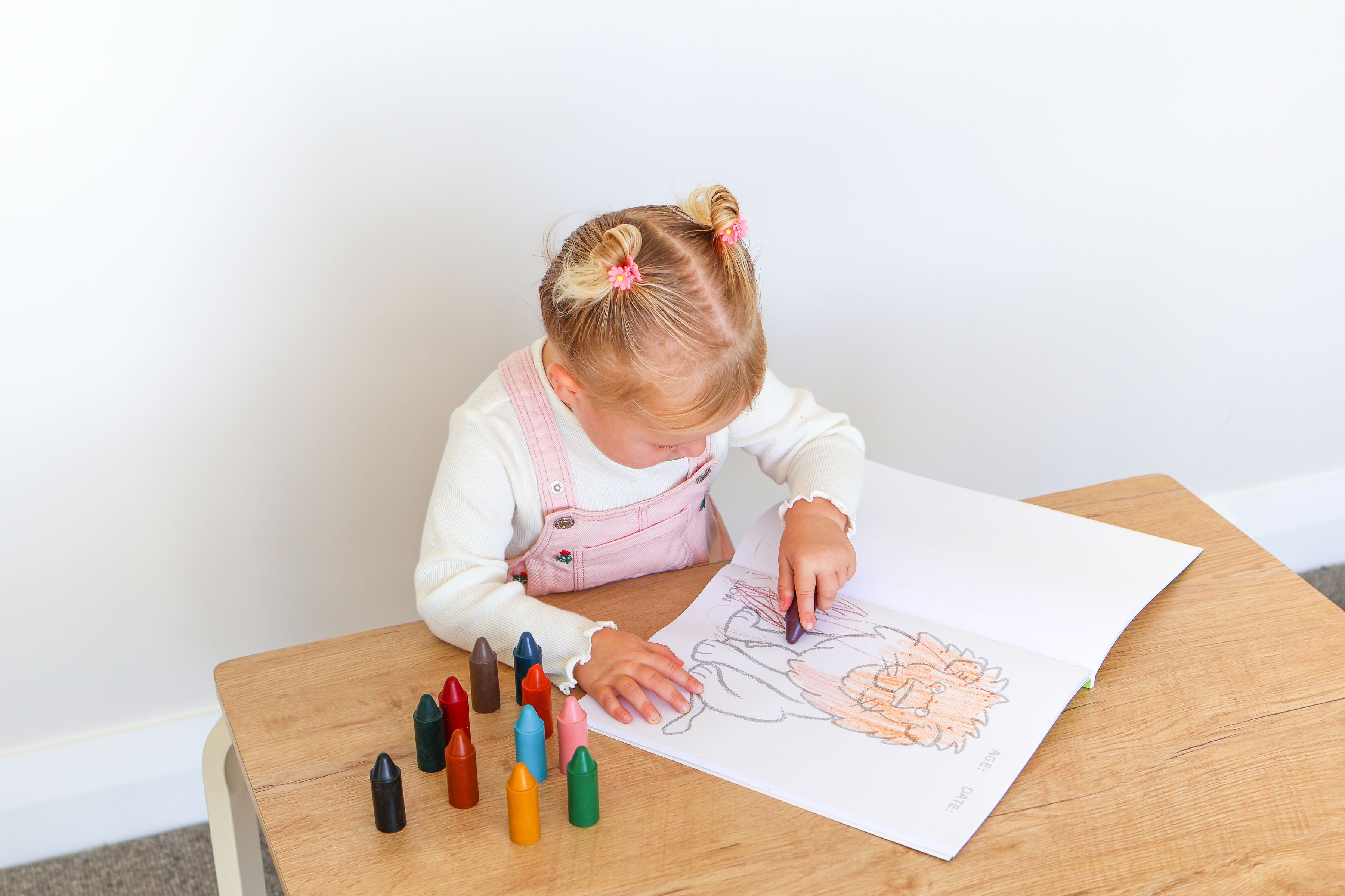 Toddlers First Coloring Book - Endangered Animals Adventure