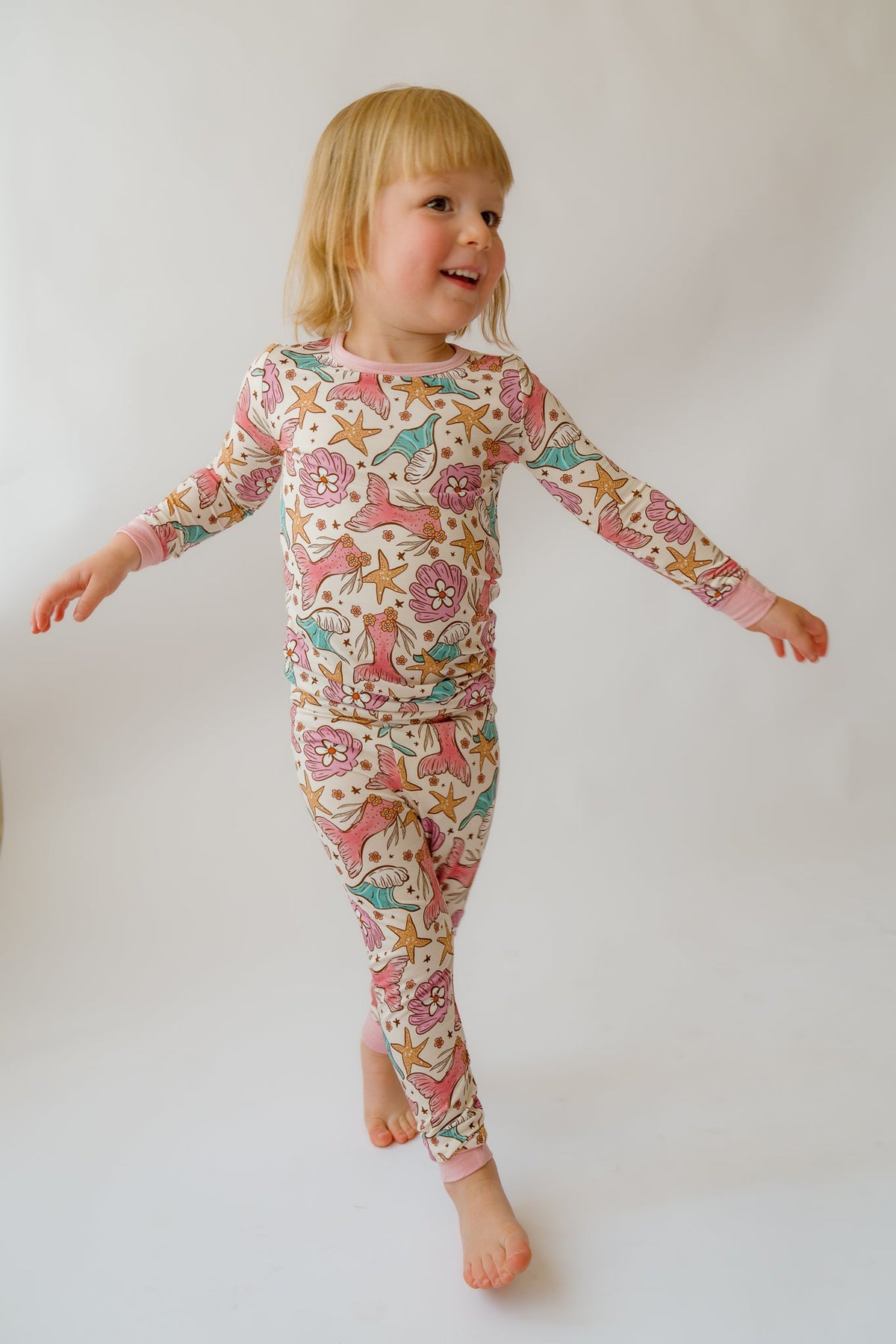 Mermaid 2 Piece Pj's