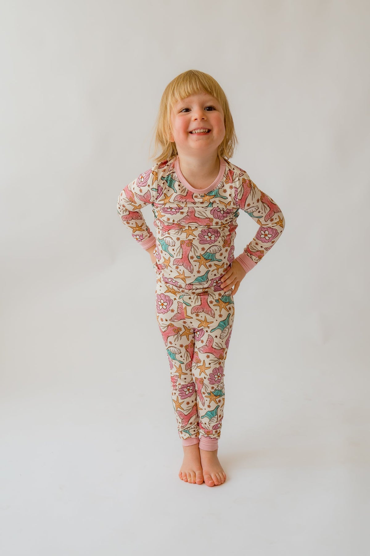 Mermaid 2 Piece Pj's