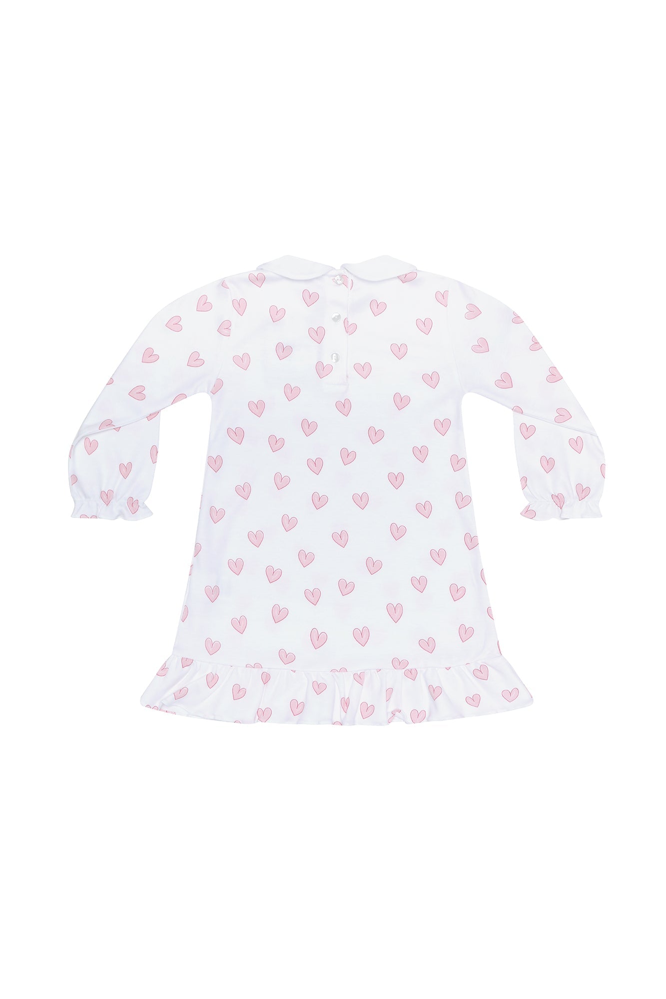 Pink Heart Print Long Sleeve Playtime