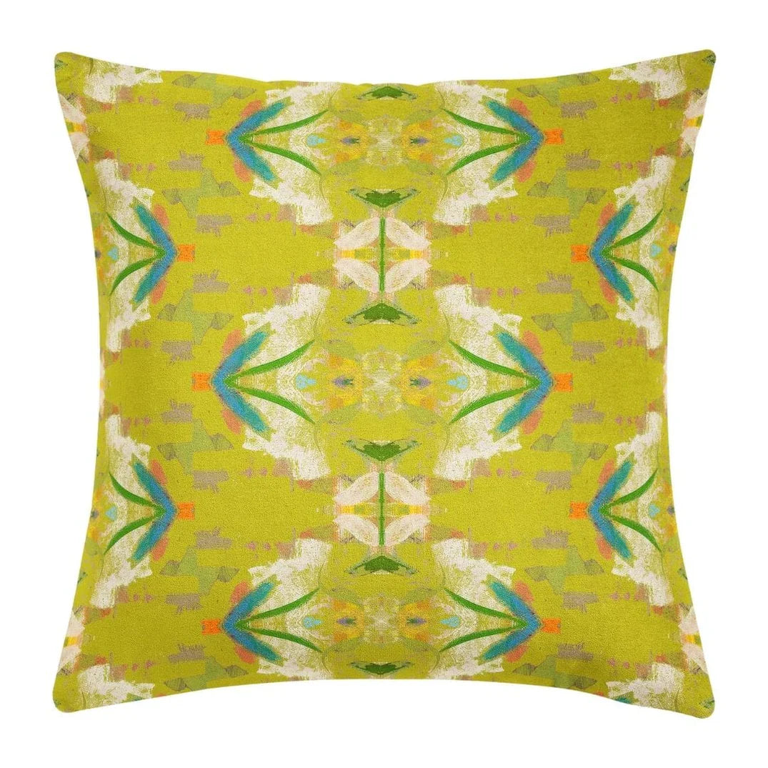 English Garden Citron Pillows By Laura Park - 14x20