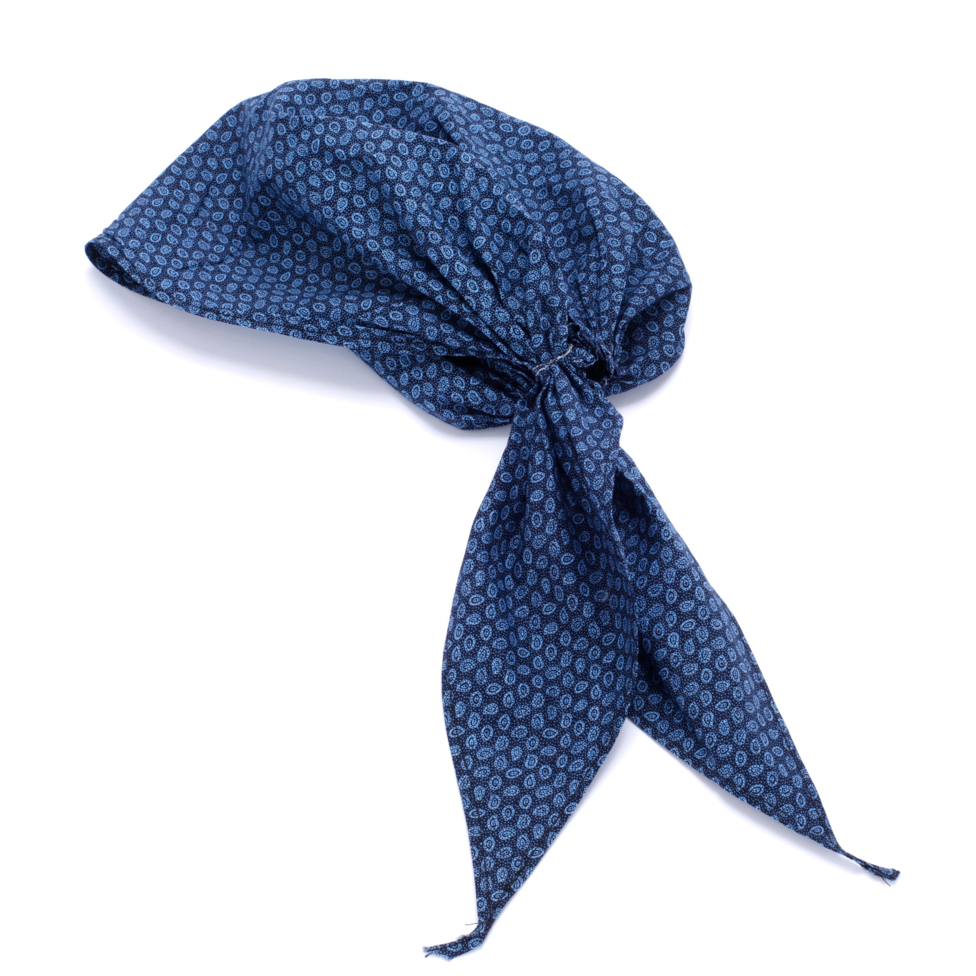 Kids Unisex Hair Bandana Head Scarf- Paisley - Pre-tied, Adjustable (toddlers, Kids Age 3-8 Y)