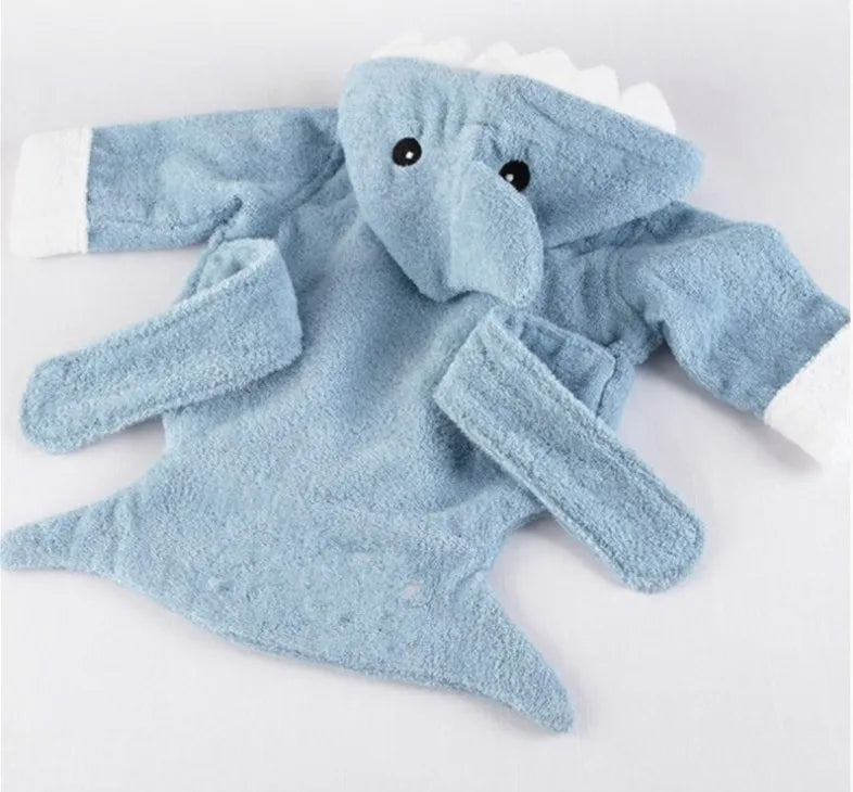 Bathrobe Baby Animal Shape