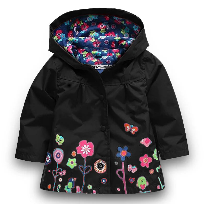 Hooded Waterproof Jacket For Children Multivariant