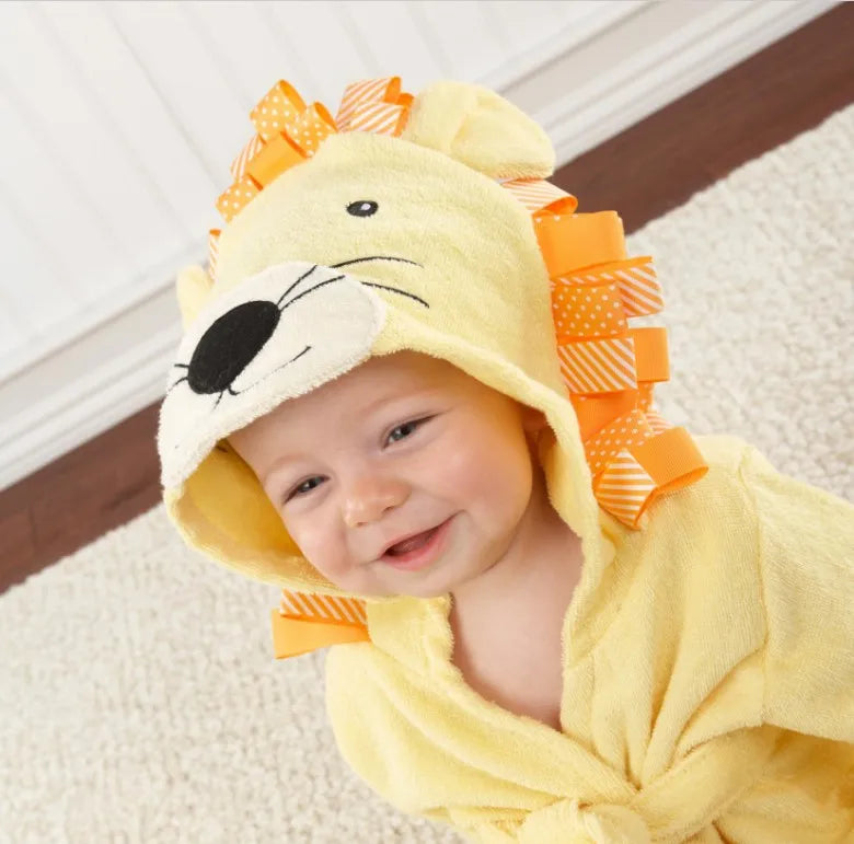 Bathrobe Baby Animal Shape Multivariant