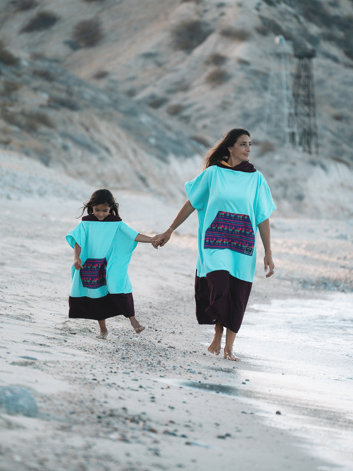 X Surreal Towel Poncho: Unisex