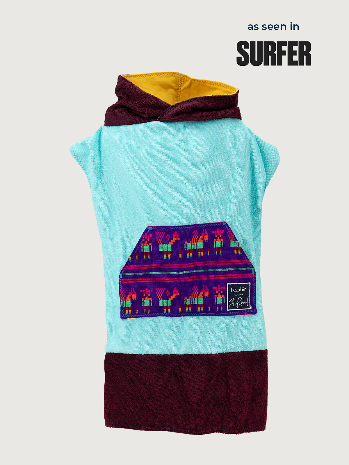 X Surreal Towel Poncho: Unisex